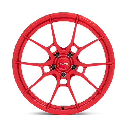Niche 1PC T113 Kanan 20X9 5X112 +45MM Brushed Candy Red