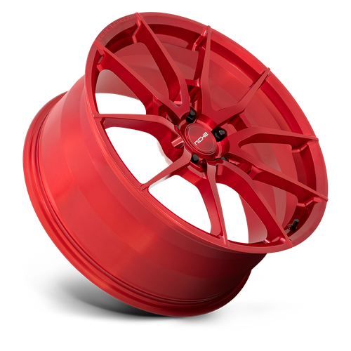 Niche 1PC T113 Kanan 20X9.5 5X120 +45MM Brushed Candy Red