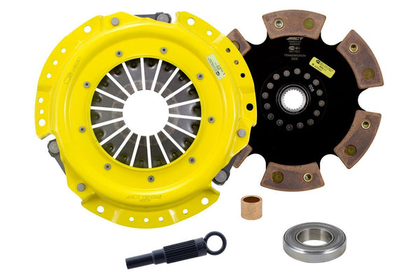 ACT 1989 Nissan 240SX XT/Race Rigid 6 Pad Clutch Kit - NX1-XTR6