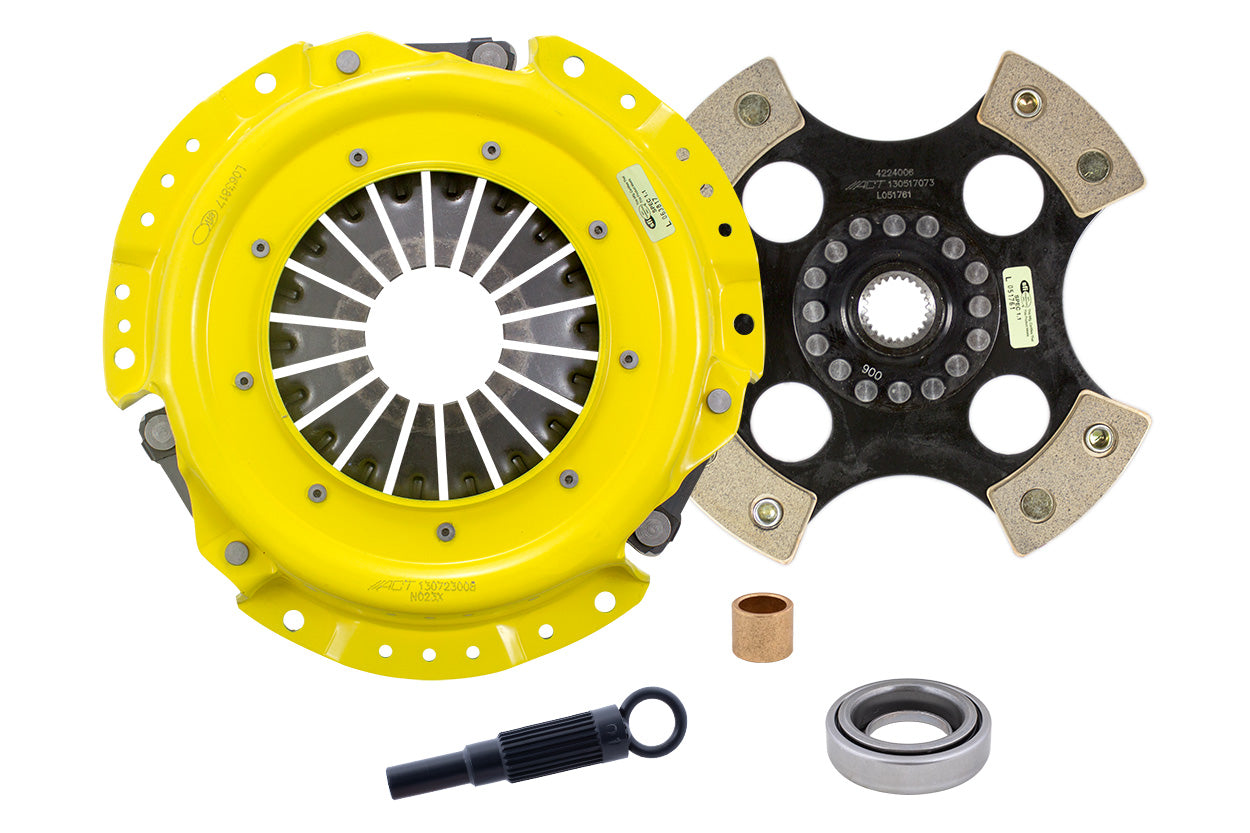 ACT 1991 Nissan 240SX XT/Race Rigid 4 Pad Clutch Kit - NX4-XTR4