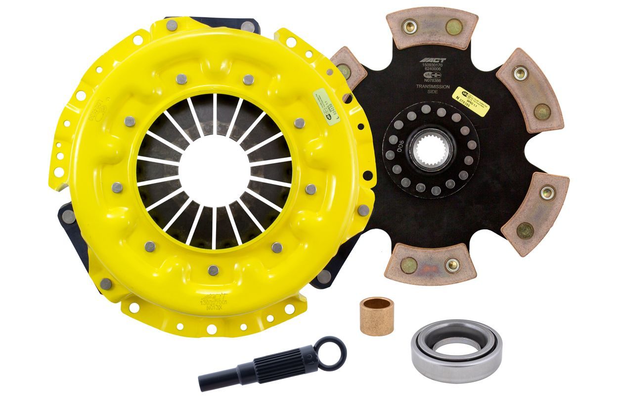 ACT 1990 Nissan 300ZX XT/Race Rigid 6 Pad Clutch Kit - NX6-XTR6