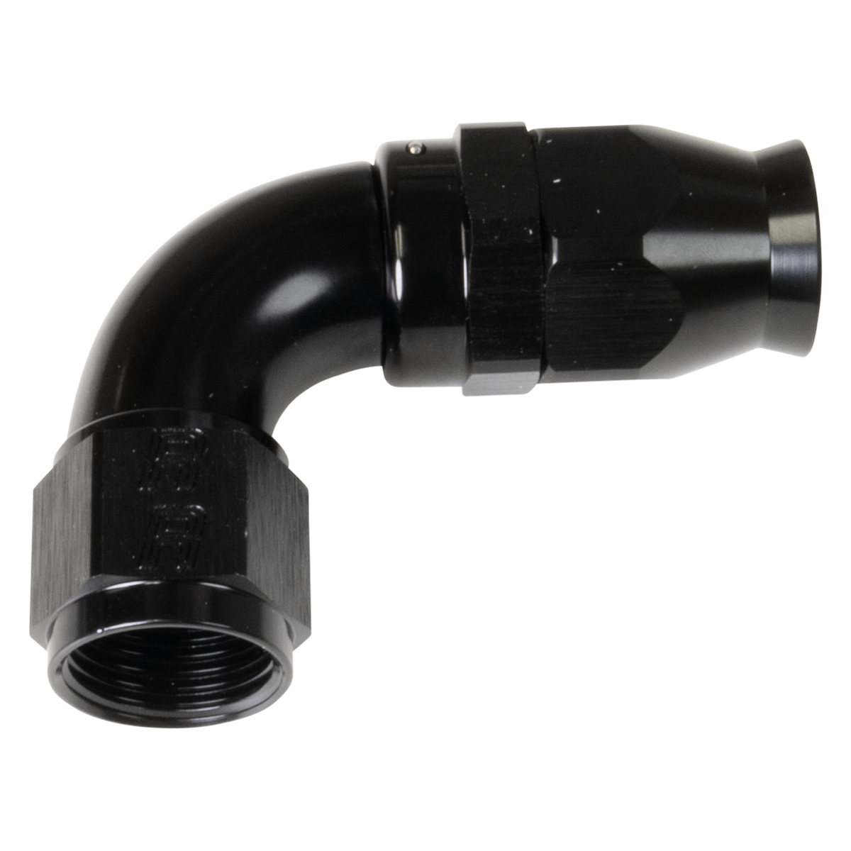 Russell Black 90 -10 Pro Ptfe Hose End - 550613 - angle view
