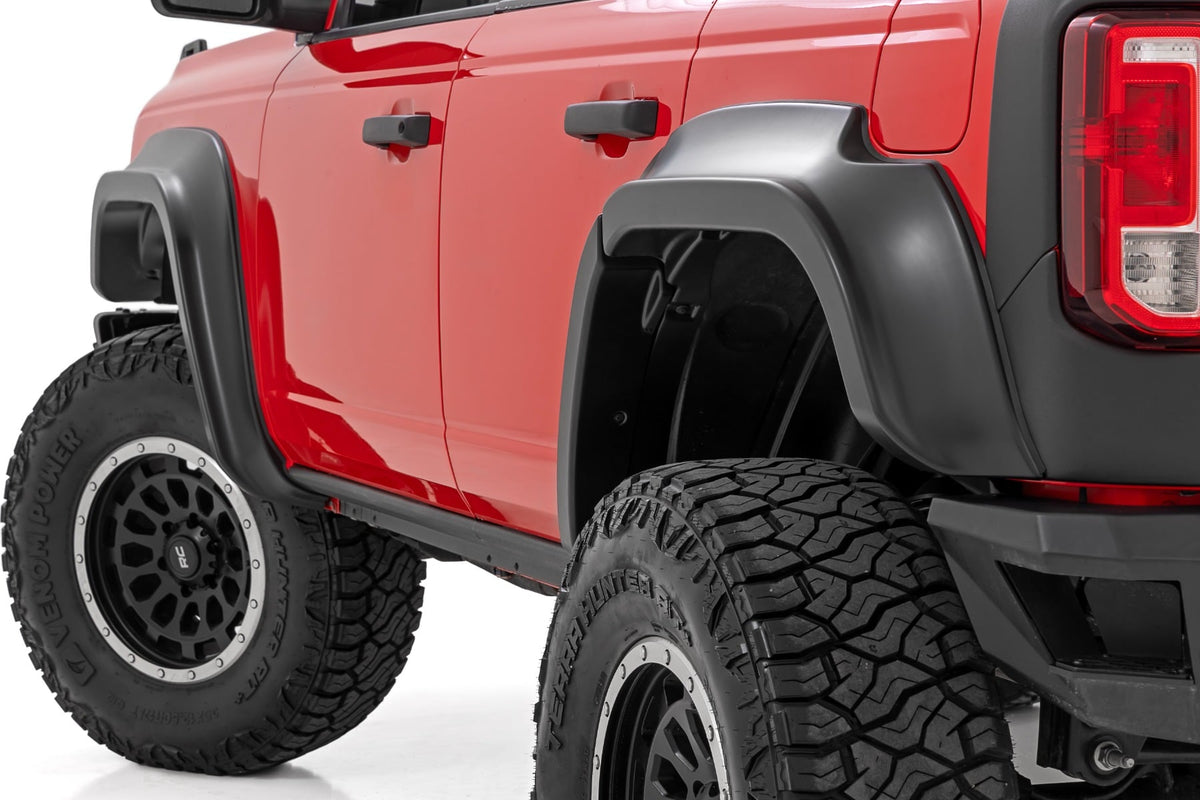 Rough Country - Fender Flares - Ford Bronco 4WD (2021-2025)