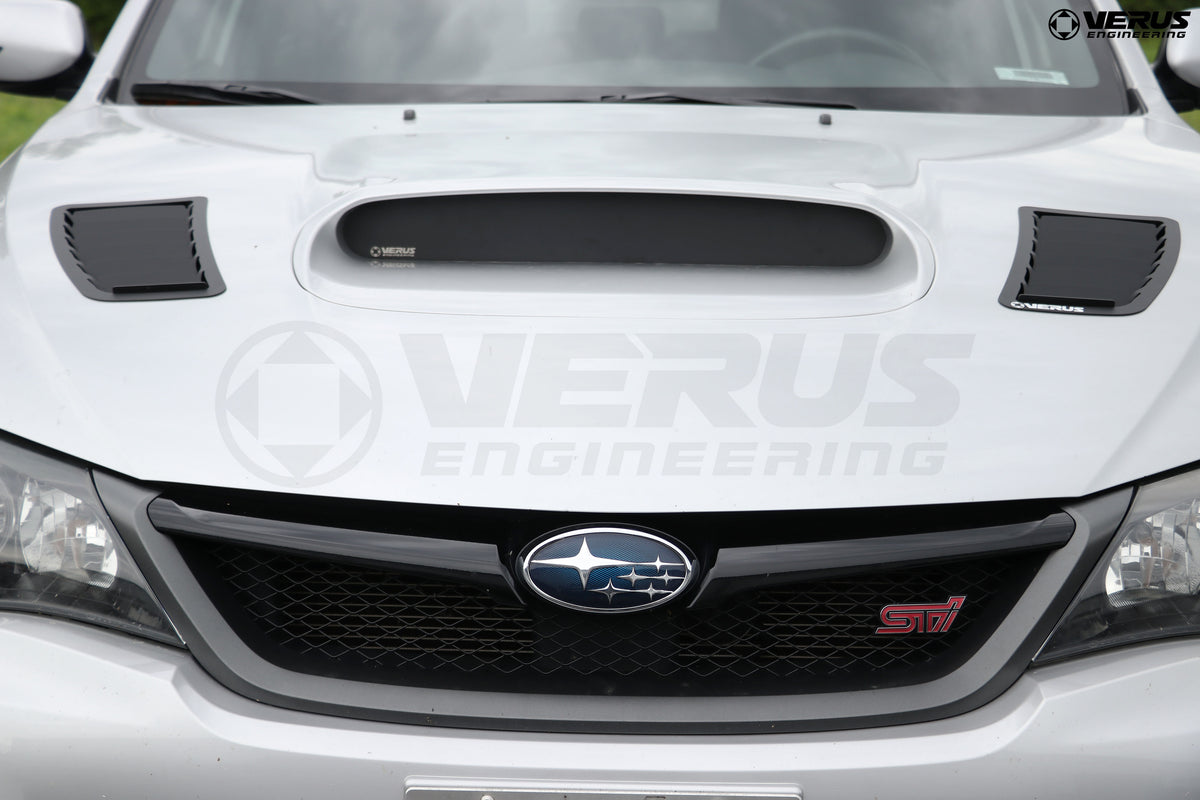 Verus - OEM Hood Scoop Block-Off Kit - 2008 - 2014 - Subaru WRX/STI (GR/GV) - A0253A