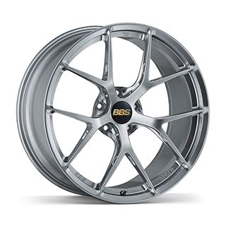 BBS FI-R 20x9.5 5x112 ET25 Diamond Silver Wheel - FI139DS