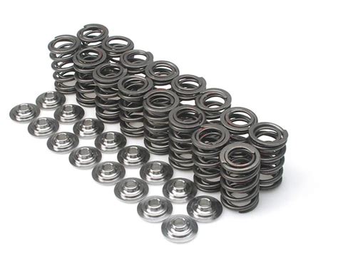 Brian Crower Honda K20A/K20Z F20C/F22C-High Lift Spring - Dual Spring/Titanium Retainer/Seat Kit - BC0040T for 2000-2009 Hond