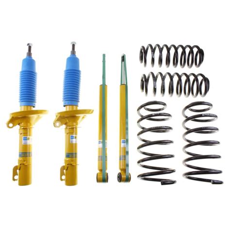 Bilstein B12 2002 Audi A4 Quattro Base Front and Rear Suspension Kit - 46-183002 for 2002-2003 Audi A4 - front view
