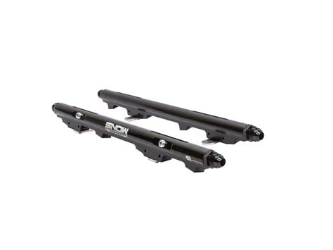 Snow TBSS Manifold LS3 (34mm) Injector Height Return Style Billet Fuel Rail Kit - SNF-30343