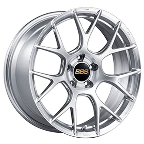 BBS RE-V7 18x9.5 5x120 ET45 Diamond Silver Wheel -82mm PFS/Clip Required - REV7012DS by BBS