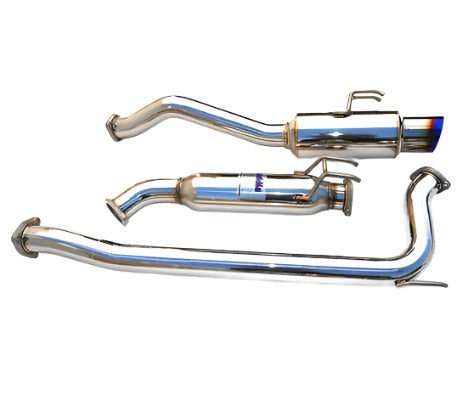 Invidia 06-11+ Civic Si 4Dr ONLY 76mm RACING N1 Titanium Tip Cat-back Exhaust - HS06HC4STT for 2006-2011 Honda Civic Si