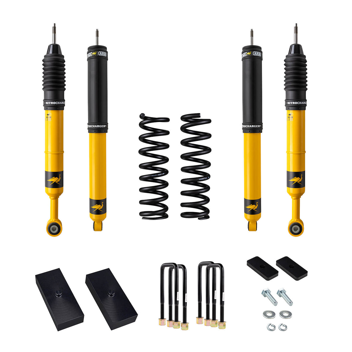 ARB / OME  16-23 Toyota Tacoma Nitro Plus Kit - FR 2in/220-330lb RR 1.25in/0lb - 1009K