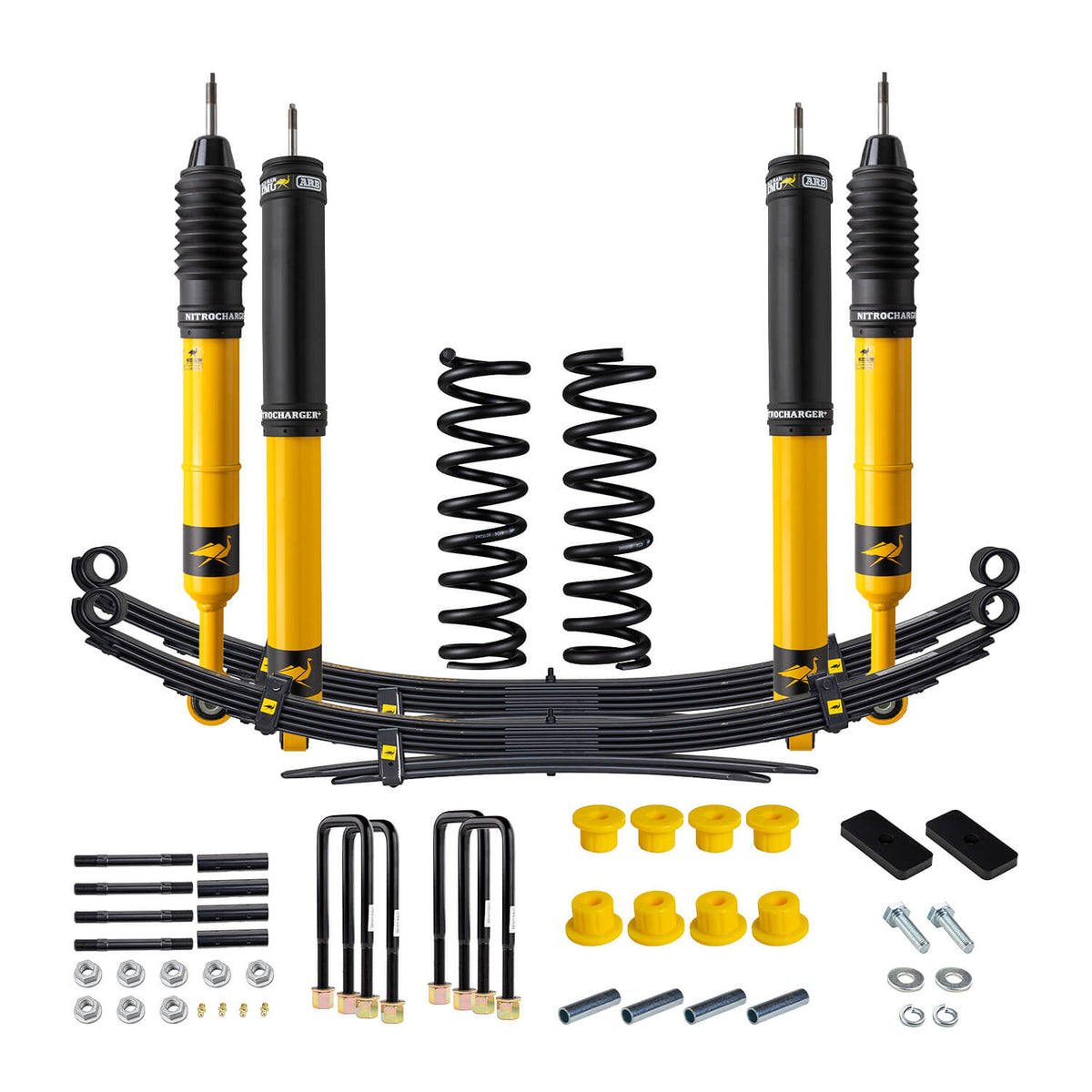 ARB / OME 16-23 Toyota Tacoma Nitro Plus Kit - FR 2in/220-330lb - RR 2in/600lb - 1013K
