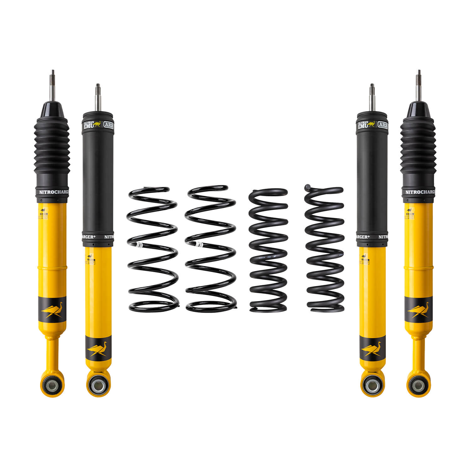 ARB / OME 03-09 Toyota 4Runner Nitro Plus Kit - FR 1-2in/0-330lb - RR 2in/0lb - 2005K