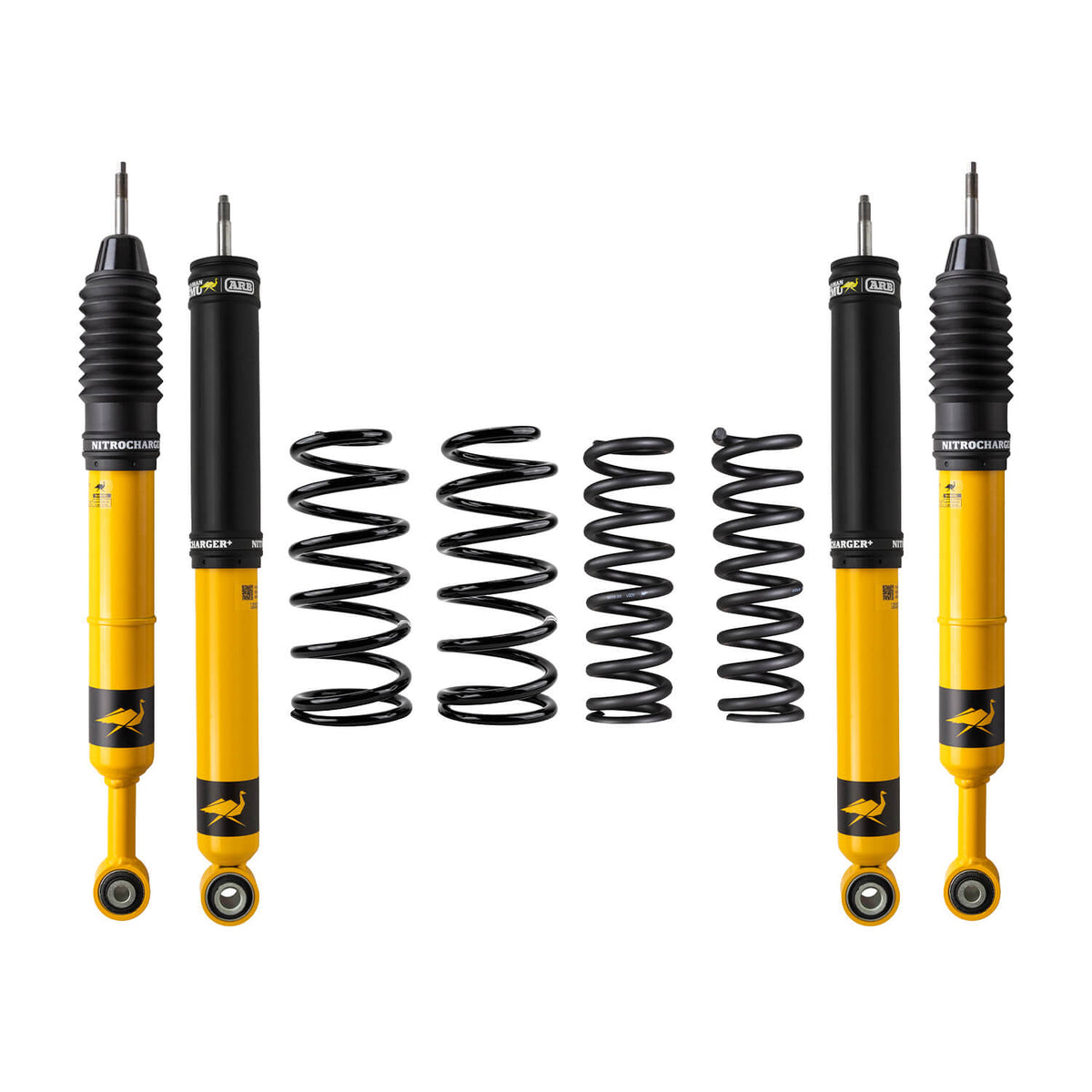 ARB / OME 03-09 Toyota 4Runner Nitro Plus Kit - FR 1-2in/0-330lb - RR 2in/330lb - 2006K