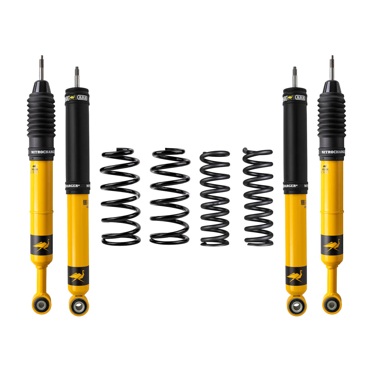 ARB / OME 03-09 Toyota 4Runner Nitro Plus Kit - FR 1-2in/0-330lb - RR 2in/660lb - 2007K