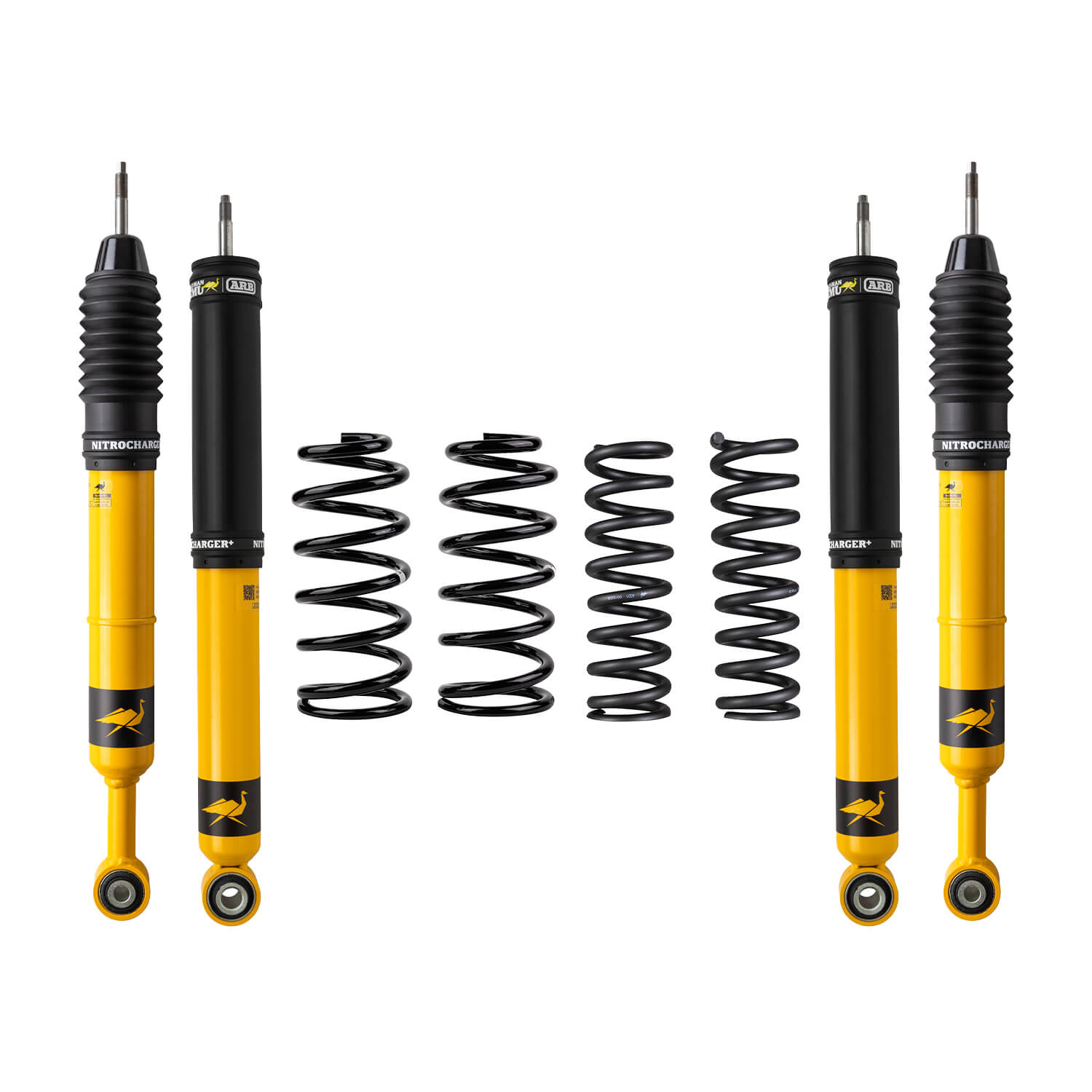 ARB / OME 03-09 Toyota 4Runner Nitro Plus Kit - FR 1-2in/0-330lb - RR 2in/660lb - 2007K