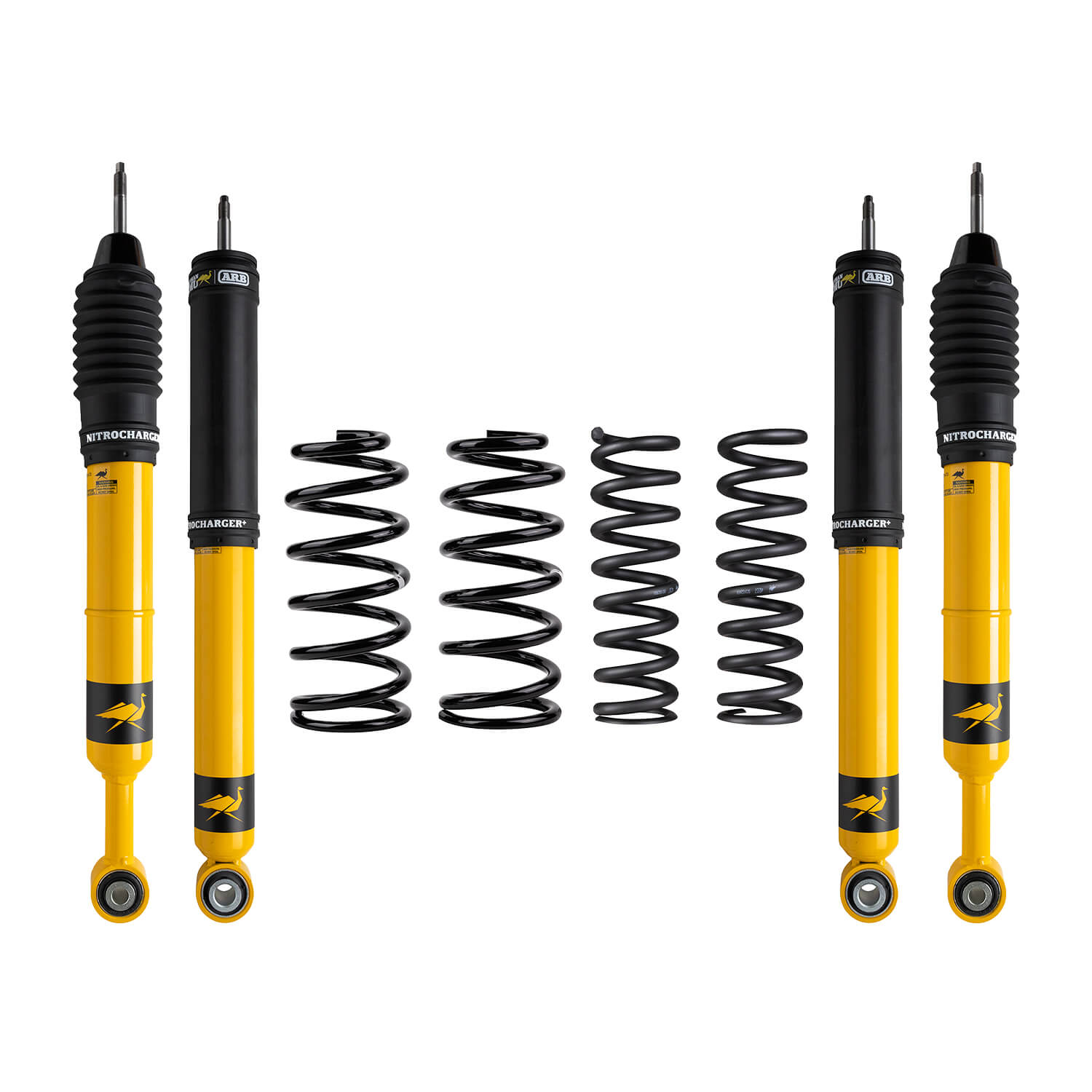 ARB / OME 10-24 Toyota 4Runner Nitro Plus Kit - FR 2.5in/220-330lb - R 2in/880lb - 2015K
