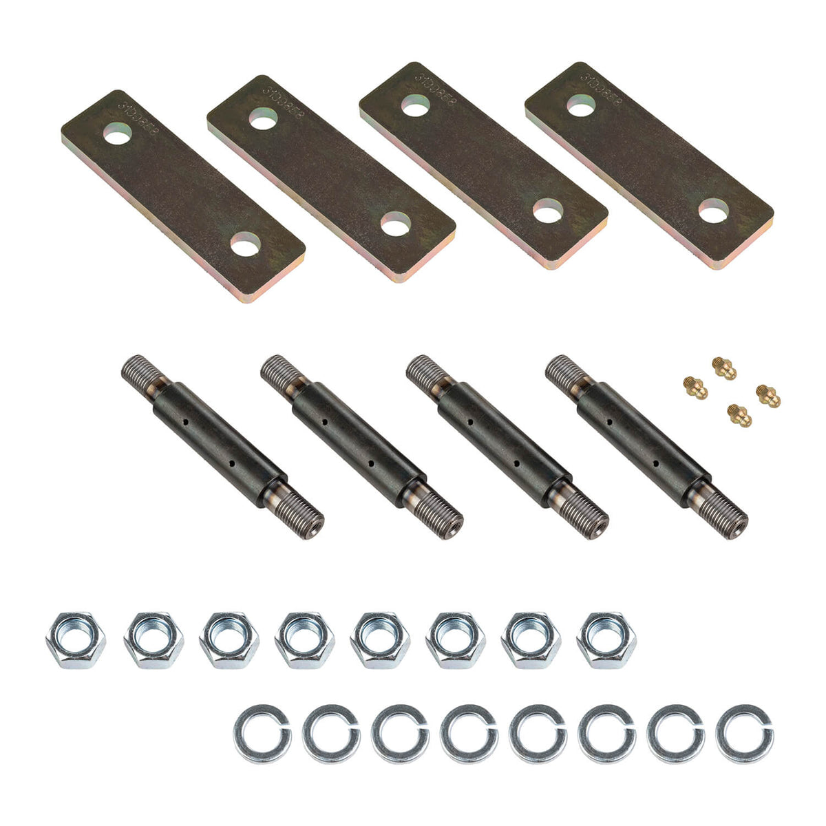 ARB Greasable Shackle Kit Nissan Navara D23 - OMEGS24 by ARB - front view