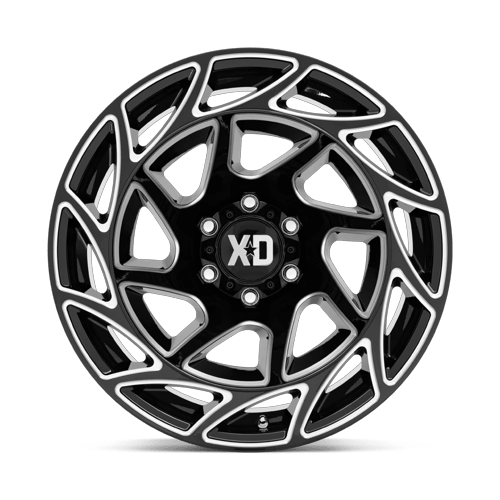 XD - XD860 20X12 6X135 G-blk Mill -44MM