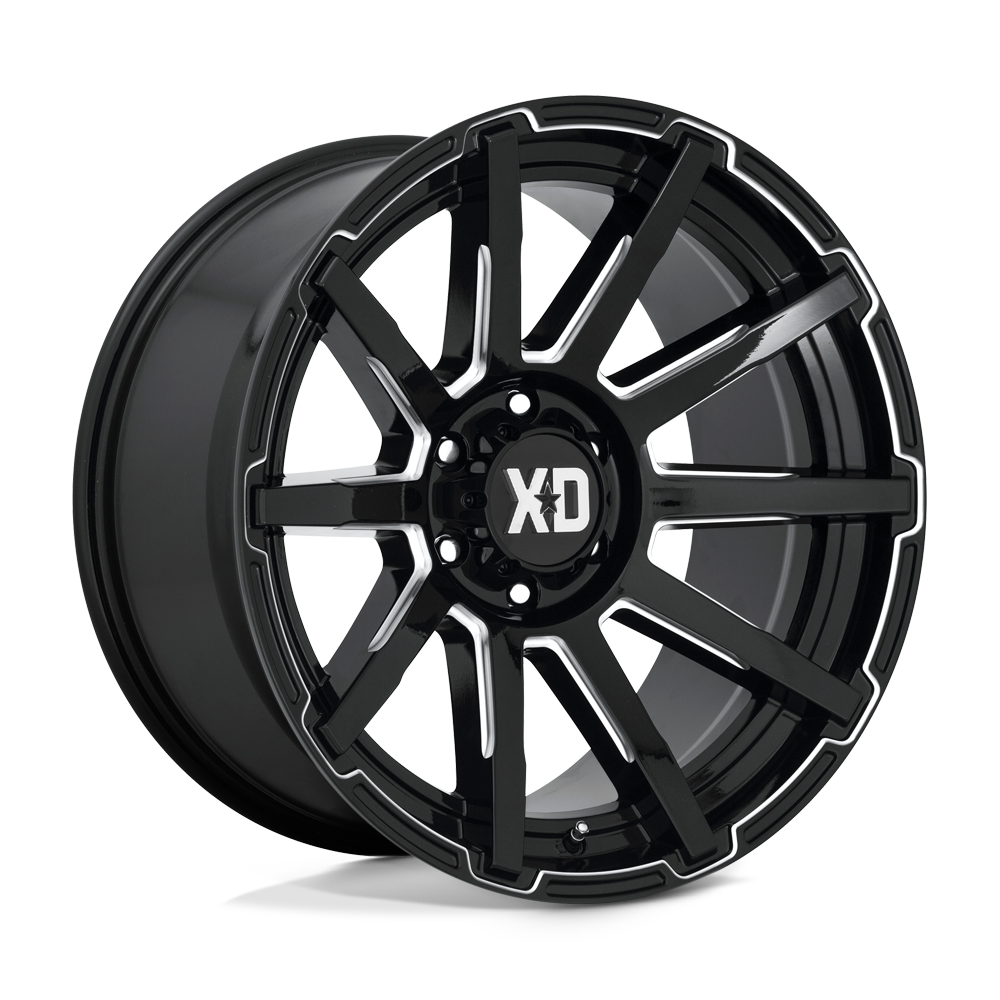 XD - XD847 20X10 6X135 G-blk Mill -18MM