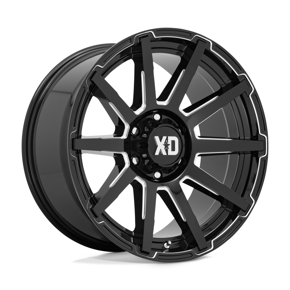 XD - XD847 20X10 6X135 G-blk Mill 12MM