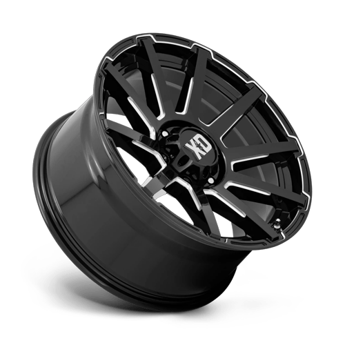 XD - XD847 20X10 6X135 G-blk Mill 12MM