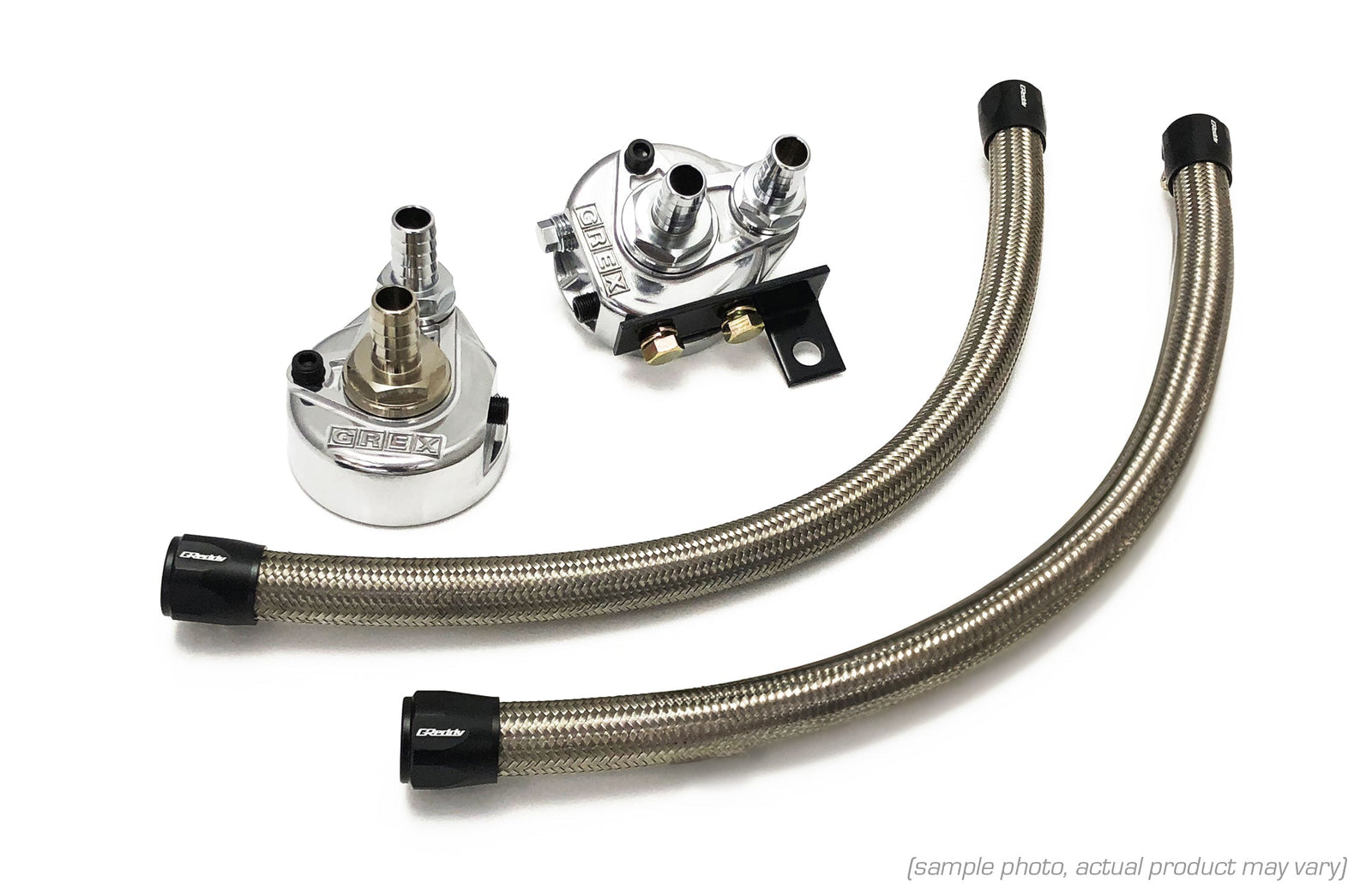 GReddy 83-87 Toyota Corolla AE86 Oil Filter Relocation Kit - 12014900