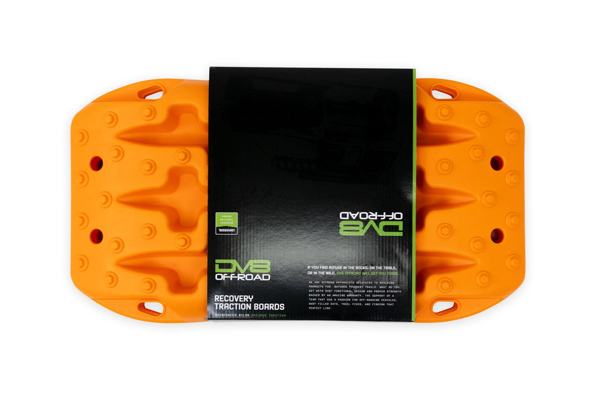 DV8 Offroad - DV8 Xtract Mini Traction Board Pair | Black or Orange - RTB2-02BK