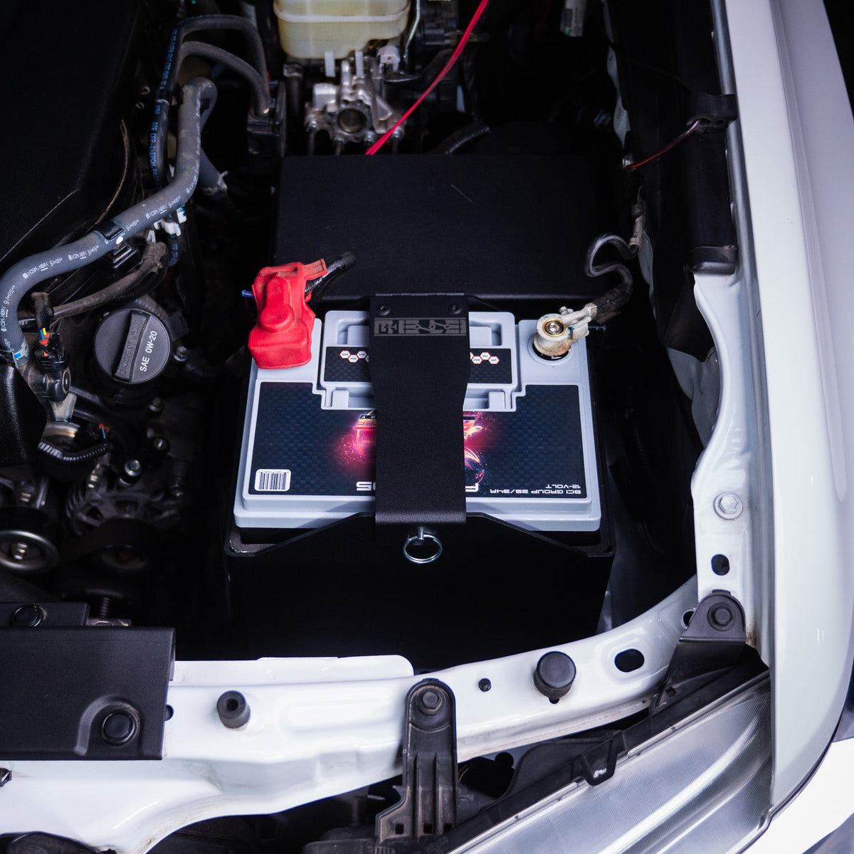 Mele Design - 2016-2023 Toyota Tacoma Group 35 Battery Mount by Mele Design - installed view