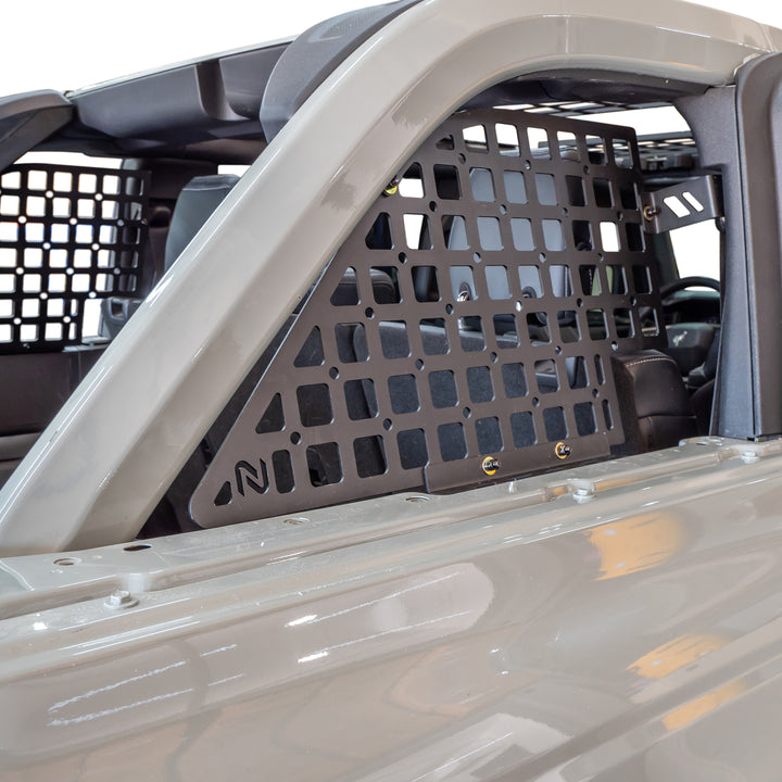 Turn Offroad 2021+ Ford Bronco Rear Window Molle Panels - IA1-RW4 for 2021-2026 Ford Bronco - close-up