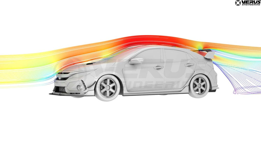 Verus - P10 Rear Wing - Fk8 Honda Civic Type R - A0191A