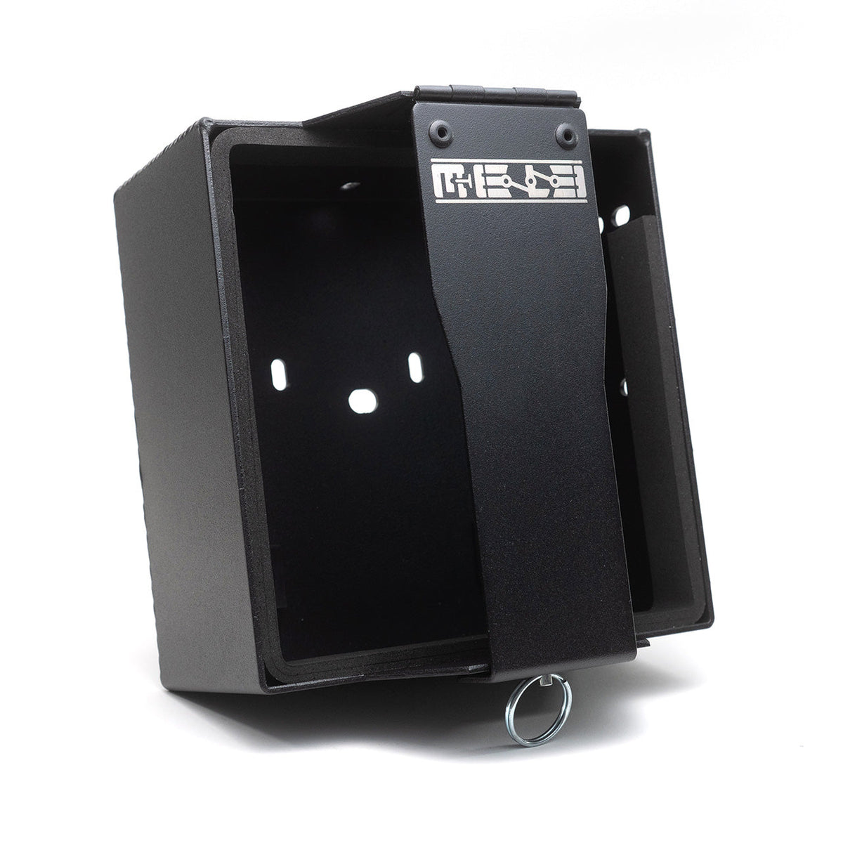 black Mele Design Firm 900 series battery mount for Braille B3121 agm battery 