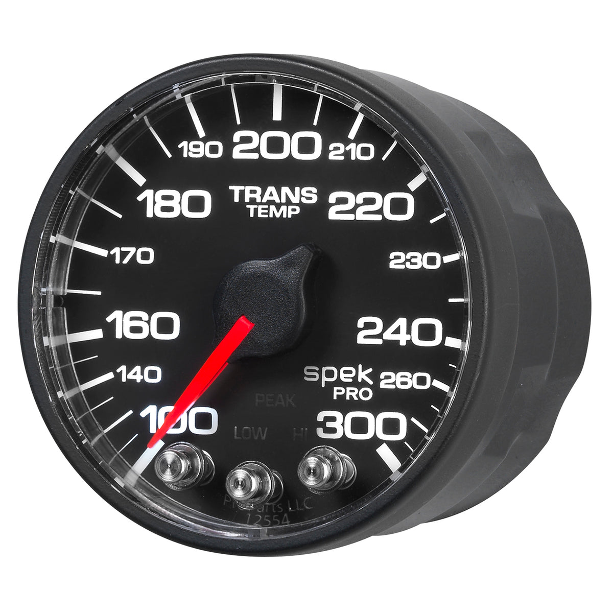 Autometer Spek-Pro 52.4mm 100-300 Deg F Digital Stepper Motor Trans Temp Gauge - P342328