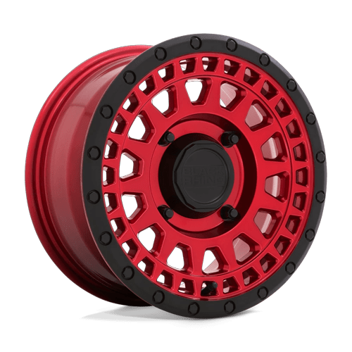 Black Rhino - Parker UTV 14X7 4X110 +52 80 C-red BLK