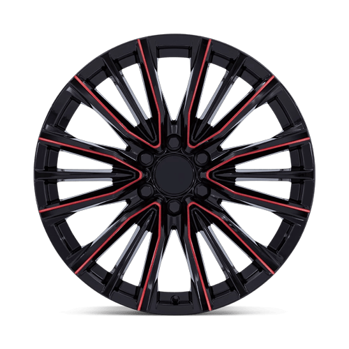 Performance Replicas - PR223 22X9 6X5.5 78 +28 G-blk Mill-red