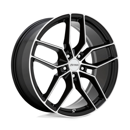 Petrol - PE P5C 19X8 5X4.5 76 G-blk Mach +40