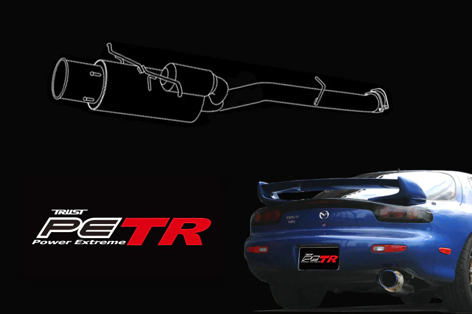 GReddy - TRUST PE-TR Cat-back Exhaust Systems - application specific - 10167310