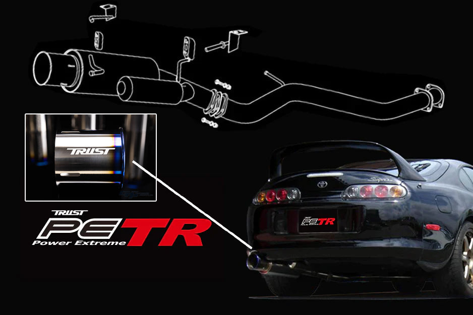 GReddy - TRUST PE-TR Cat-back Exhaust Systems - application specific - 10167310