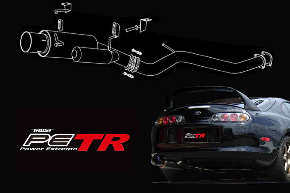 GReddy - TRUST PE-TR Cat-back Exhaust Systems - application specific - 10167310