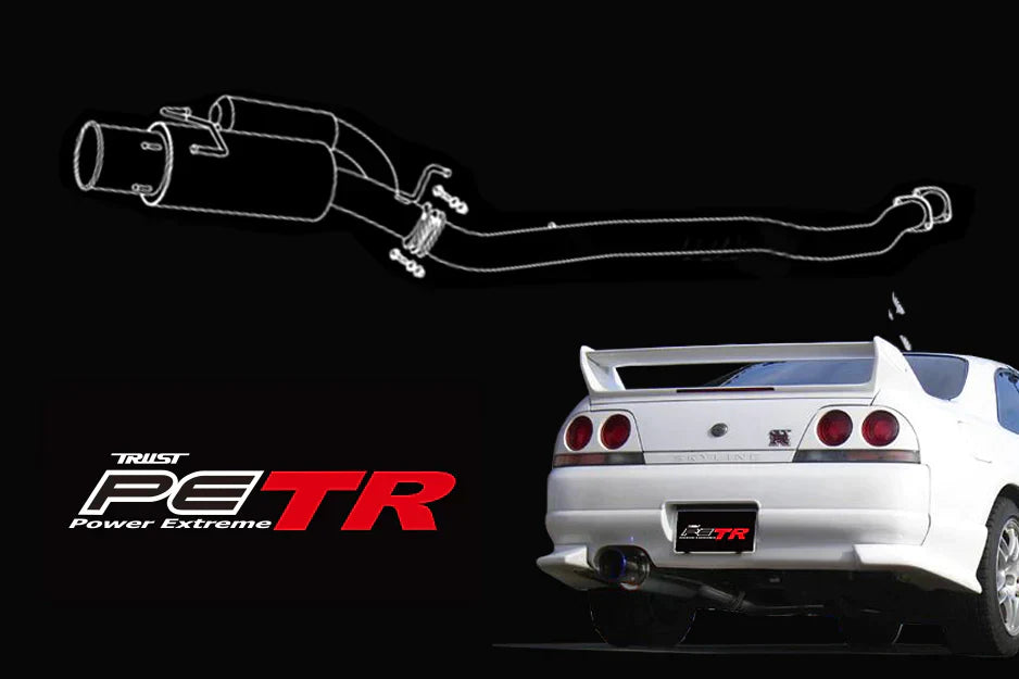 GReddy - TRUST PE-TR Cat-back Exhaust Systems - application specific - 10167310