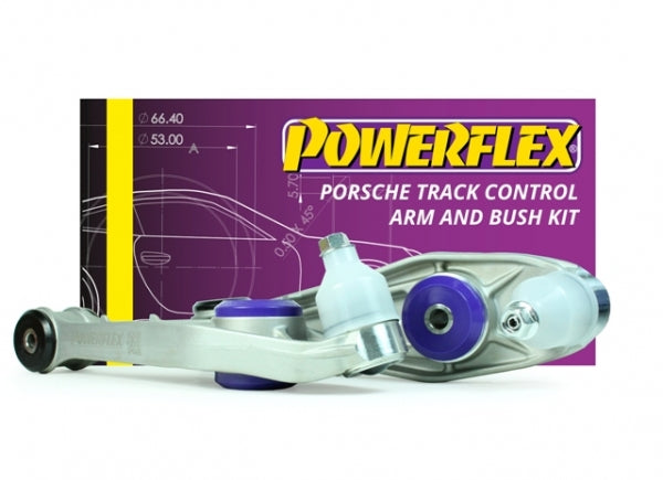 Powerflex - Porsche Track Control Arm Pair (997/987 Front) - PF57K-1002