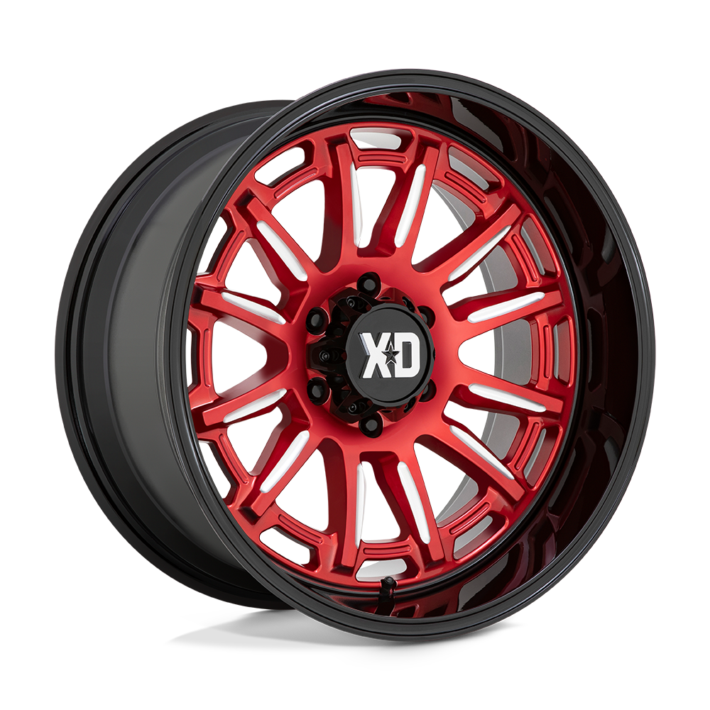 XD - XD865 20X9 6X135 Red-mill Blk-lp 18MM