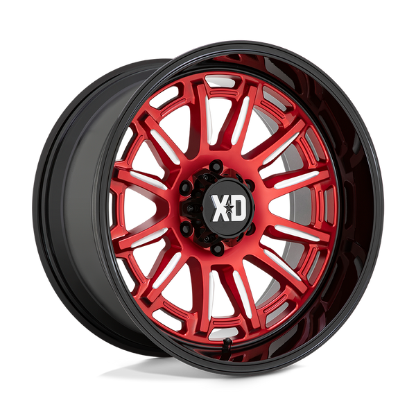 XD - XD865 20X9 6X5.5 Red-mill Blk-lp 18MM
