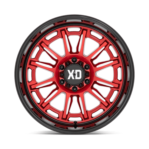 XD - XD865 20X9 6X5.5 Red-mill Blk-lp 18MM