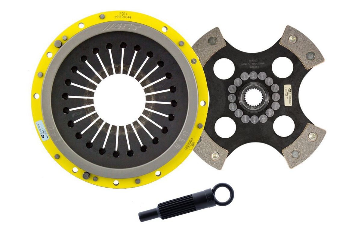 ACT 1991 Porsche 911 HD/Race Rigid 4 Pad Clutch Kit - PO1-HDR4