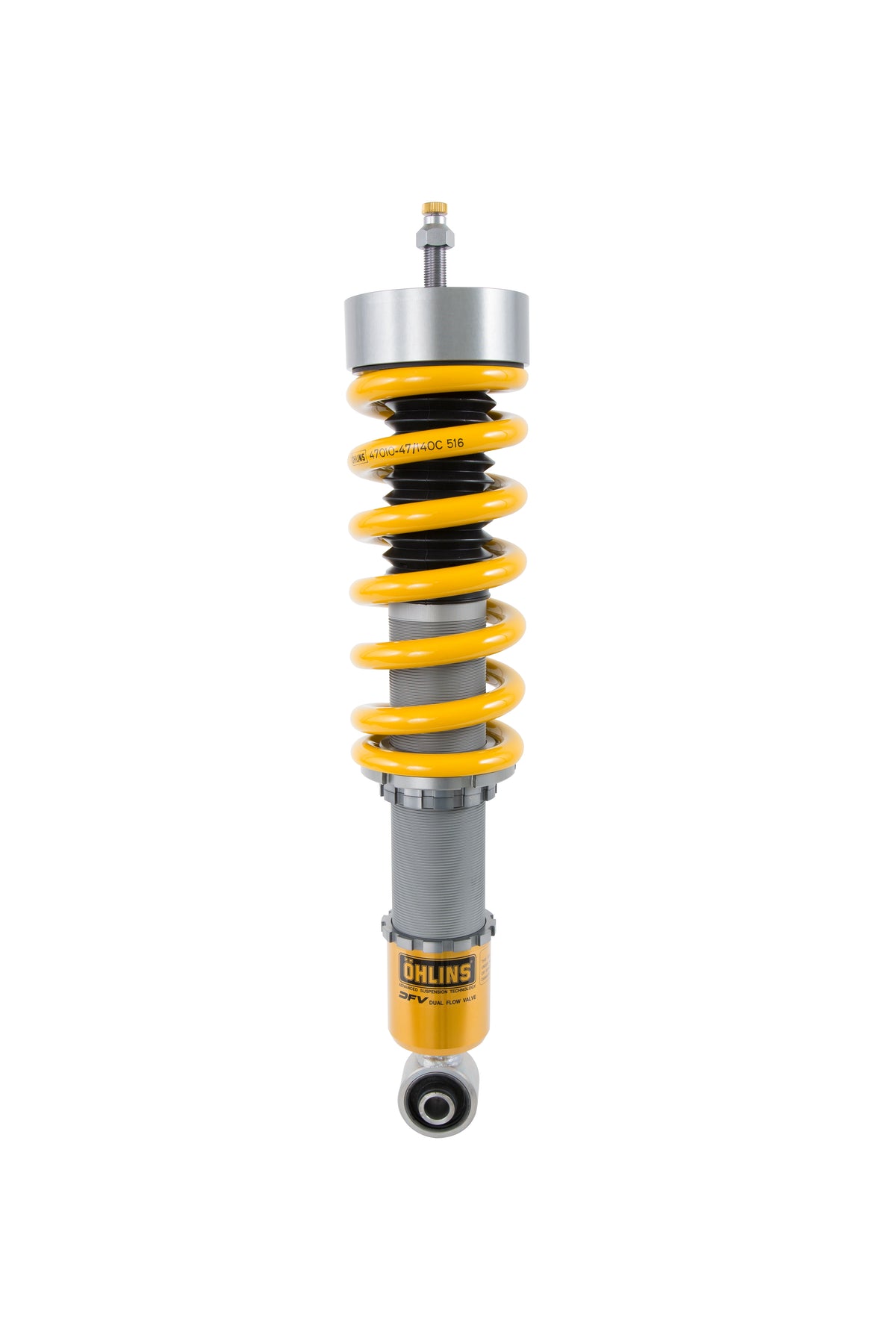 Ohlins 99-04 Porsche 911 GT2/GT3 (996) Road & Track Coilover System - POS MI10S1 for 2002-2005 Porsche 911 - angle view