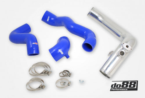 do88 - SAAB 9-3 99-02 T7 Pressure pipe with Blue hoses - PP-03-OG93B