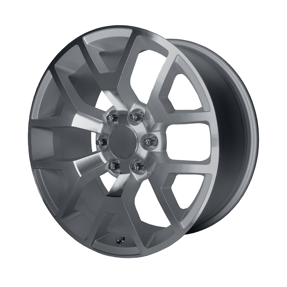 Performance Replicas - PR150S 22X9 6X5.5 78.1 Slv-mach 27MM