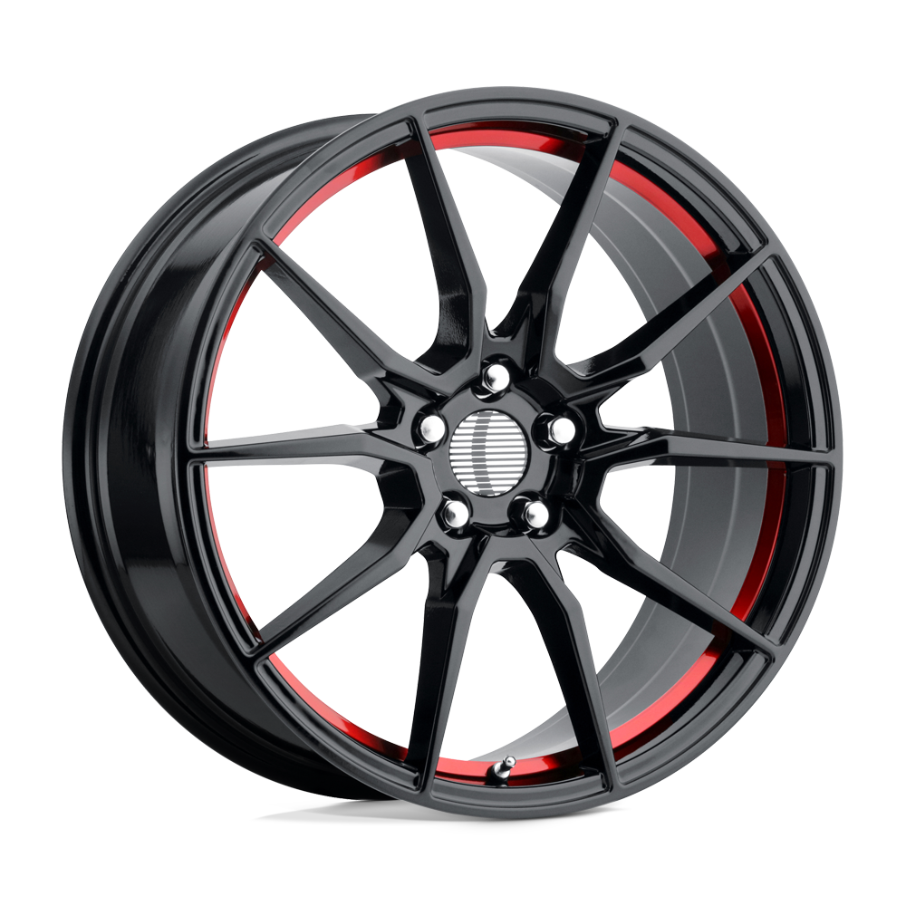 Performance Replicas - PR193RS 18X9 5X4.5 70.6 G-blk Red-mch 30