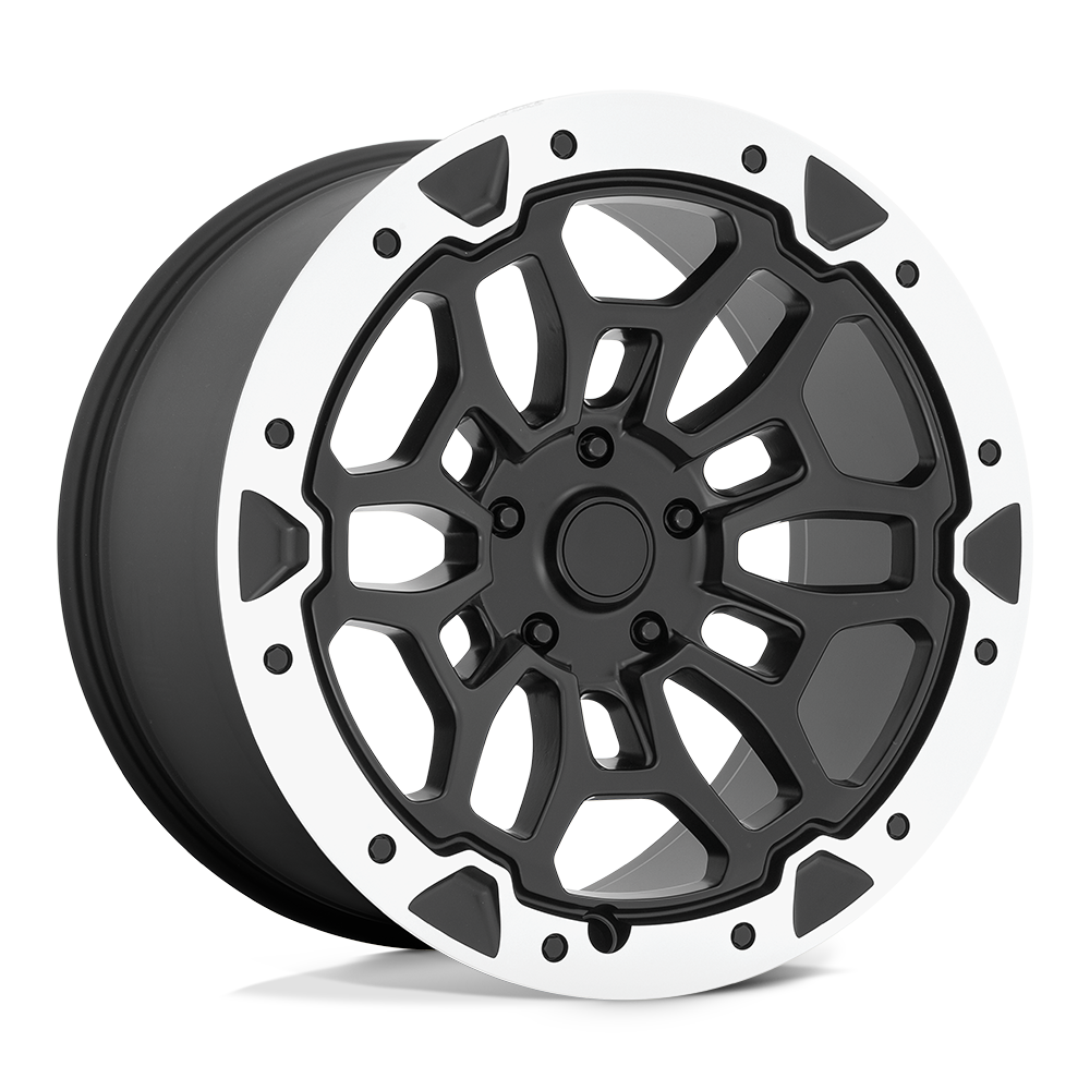 Performance Replicas - PR215BM 22X10 6X5.5 78.1 M-blk Mach 19MM